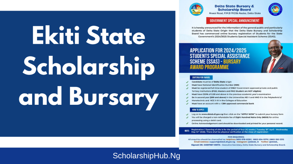 Ekiti State Scholarship