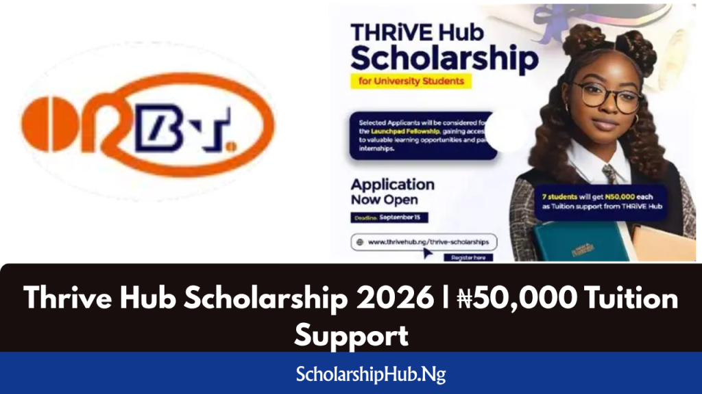 Thrive Hub Scholarship