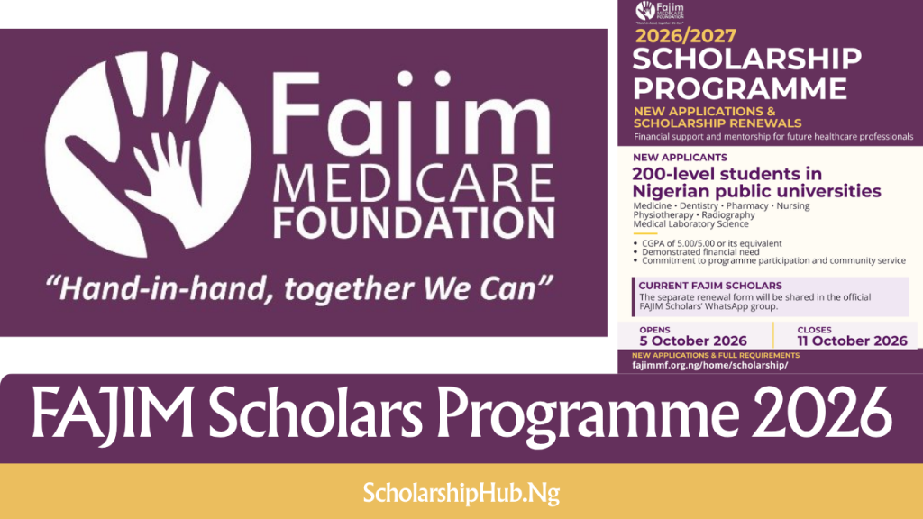 FAJIM Scholars Programme