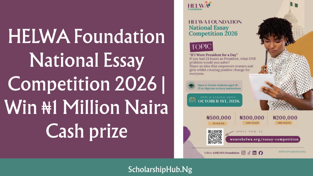 HELWA Foundation National Essay Competition
